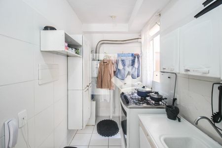 Cozinha de apartamento para alugar com 2 quartos, 45m² em Cerâmica, Nova Iguaçu