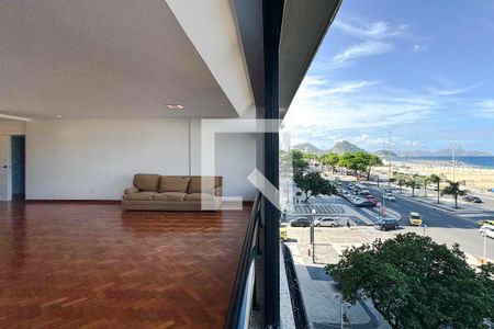 Sala de apartamento para alugar com 3 quartos, 170m² em Copacabana, Rio de Janeiro