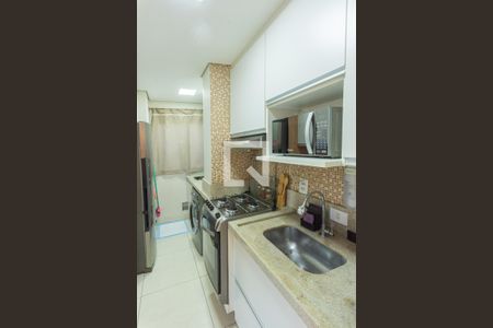 Cozinha de apartamento à venda com 2 quartos, 55m² em Jardim Samambaia, Campinas