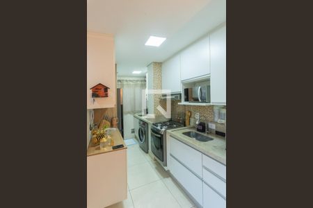 Cozinha de apartamento à venda com 2 quartos, 55m² em Jardim Samambaia, Campinas