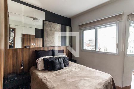 Quarto da Suíte de apartamento para alugar com 1 quarto, 38m² em Santa Ifigênia, São Paulo
