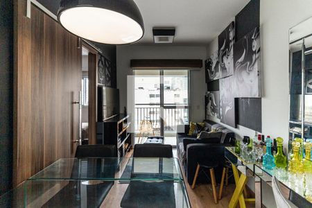 Sala de apartamento para alugar com 1 quarto, 38m² em Santa Ifigênia, São Paulo