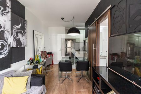 Sala de apartamento para alugar com 1 quarto, 38m² em Santa Ifigênia, São Paulo