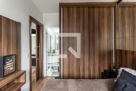 Quarto da Suíte de apartamento para alugar com 1 quarto, 38m² em Santa Ifigênia, São Paulo