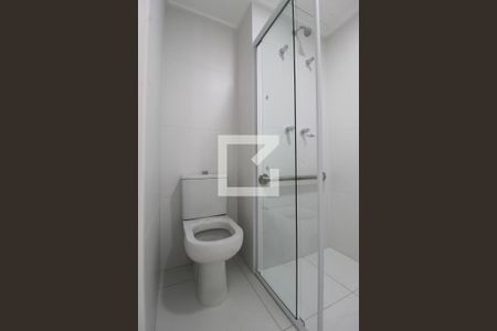 Banheiro de kitnet/studio à venda com 1 quarto, 21m² em Indianópolis, São Paulo