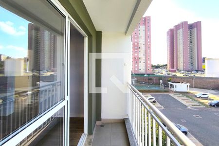 Varanda da Sala de apartamento à venda com 2 quartos, 60m² em 121, Jundiaí