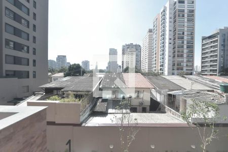 Varanda - Vista de kitnet/studio à venda com 1 quarto, 23m² em Vila Cordeiro, São Paulo