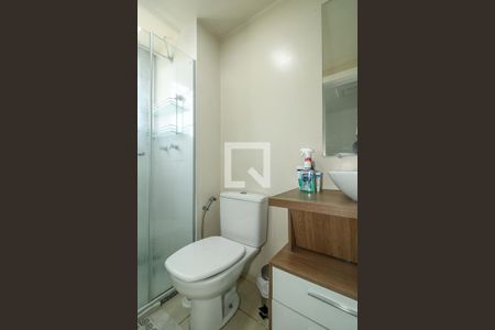 Banheiro da Suíte de apartamento à venda com 2 quartos, 76m² em Morro Santana, Porto Alegre