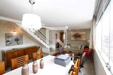 Sala de apartamento à venda com 4 quartos, 170m² em Gutierrez, Belo Horizonte