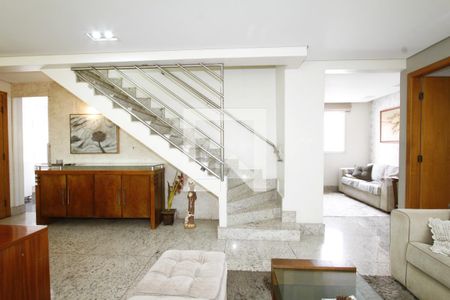 Detalhe Sala de apartamento à venda com 4 quartos, 170m² em Gutierrez, Belo Horizonte