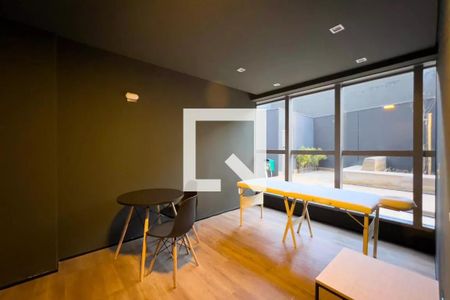 Área comum de kitnet/studio para alugar com 1 quarto, 23m² em Paraíso, São Paulo