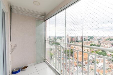 Varanda da Sala de apartamento para alugar com 2 quartos, 44m² em Vila Prudente, São Paulo
