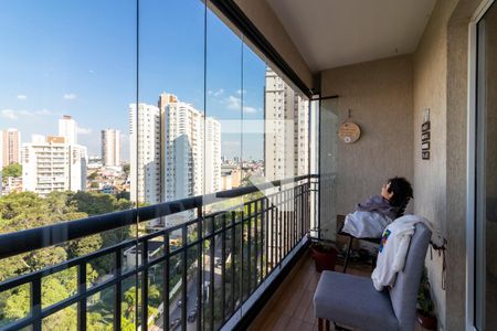 Varanda da Sala de apartamento à venda com 3 quartos, 92m² em Lauzane Paulista, São Paulo