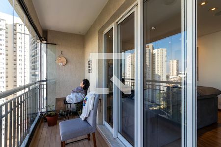 Varanda da Sala de apartamento à venda com 3 quartos, 92m² em Lauzane Paulista, São Paulo