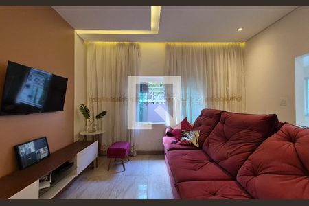 Sala de casa para alugar com 2 quartos, 130m² em Jardim, Santo André