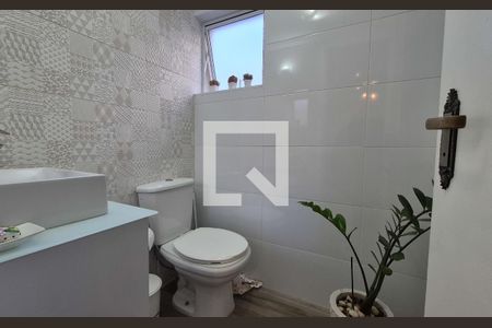 Lavabo de casa para alugar com 2 quartos, 130m² em Jardim, Santo André