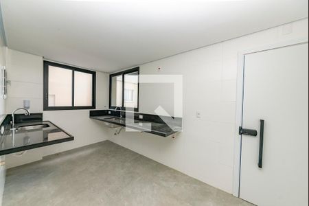 Sala/Cozinha de apartamento à venda com 2 quartos, 57m² em Santa Efigênia, Belo Horizonte