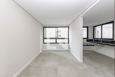 Sala/Cozinha de apartamento à venda com 2 quartos, 57m² em Santa Efigênia, Belo Horizonte