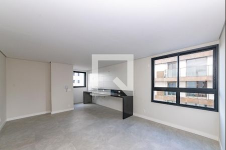 Sala de apartamento à venda com 1 quarto, 50m² em Santa Efigênia, Belo Horizonte