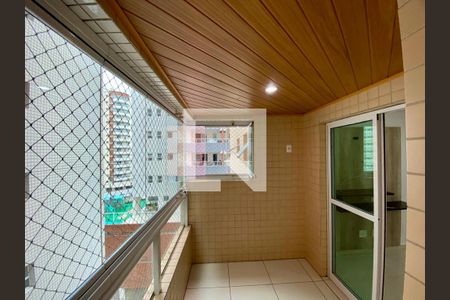 Sacada de apartamento para alugar com 2 quartos, 67m² em Guilhermina, Praia Grande