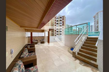 Área comum - Piscina de apartamento para alugar com 2 quartos, 67m² em Guilhermina, Praia Grande