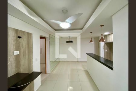 Sala/Cozinha de apartamento para alugar com 2 quartos, 67m² em Guilhermina, Praia Grande