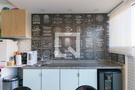 Varanda Gourmet de apartamento à venda com 2 quartos, 59m² em Vila Ema, São Paulo