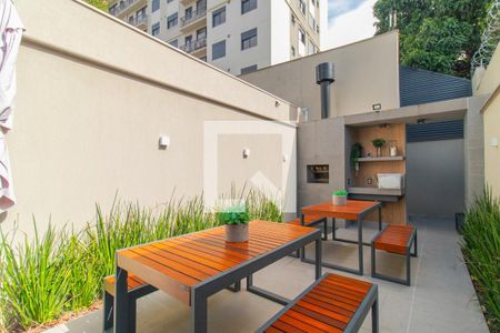 Área comum - Churrasqueira de apartamento à venda com 2 quartos, 72m² em Azenha, Porto Alegre