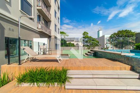 Área comum - Piscina de apartamento à venda com 2 quartos, 72m² em Azenha, Porto Alegre