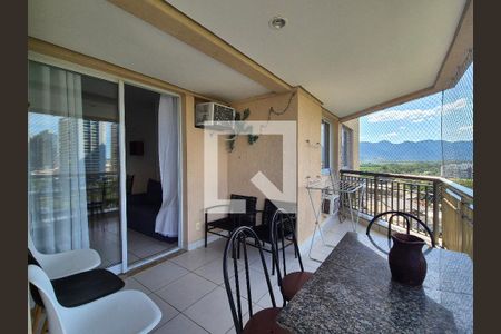 Varanda de apartamento à venda com 2 quartos, 75m² em Recreio dos Bandeirantes, Rio de Janeiro