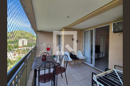 Varanda de apartamento à venda com 2 quartos, 75m² em Recreio dos Bandeirantes, Rio de Janeiro