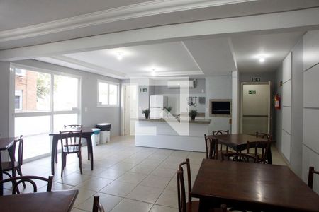 Área Comum - Salão de Festas de apartamento à venda com 2 quartos, 69m² em Santa Cecília, Porto Alegre