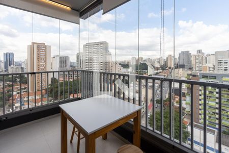 Varanda  de kitnet/studio para alugar com 1 quarto, 24m² em Perdizes, São Paulo