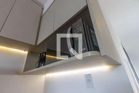 Cozinha de kitnet/studio para alugar com 1 quarto, 24m² em Perdizes, São Paulo