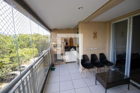 Varanda gourmet de apartamento à venda com 2 quartos, 75m² em Recreio dos Bandeirantes, Rio de Janeiro
