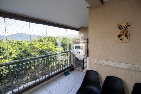 Varanda gourmet de apartamento à venda com 2 quartos, 75m² em Recreio dos Bandeirantes, Rio de Janeiro