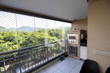 Varanda gourmet de apartamento à venda com 2 quartos, 75m² em Recreio dos Bandeirantes, Rio de Janeiro
