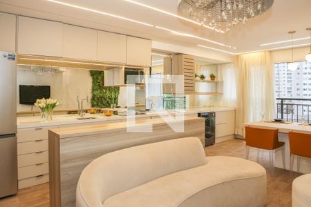 Sala de apartamento para alugar com 3 quartos, 74m² em Barra Funda, São Paulo