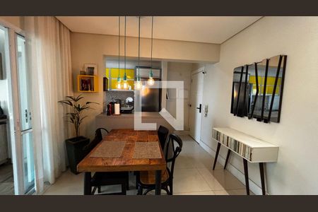 Sala de Jantar de apartamento à venda com 2 quartos, 74m² em Campo Belo, São Paulo