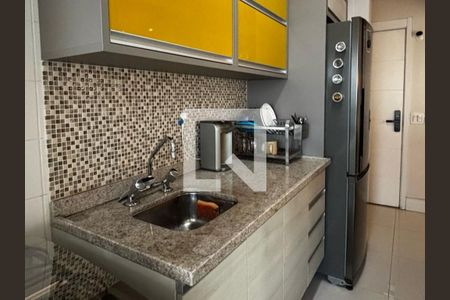 Cozinha de apartamento à venda com 2 quartos, 74m² em Campo Belo, São Paulo