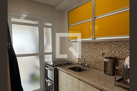 Cozinha de apartamento à venda com 2 quartos, 74m² em Campo Belo, São Paulo