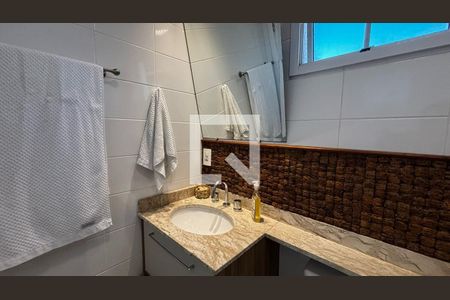 Banheiro da Suíte de apartamento à venda com 2 quartos, 74m² em Campo Belo, São Paulo