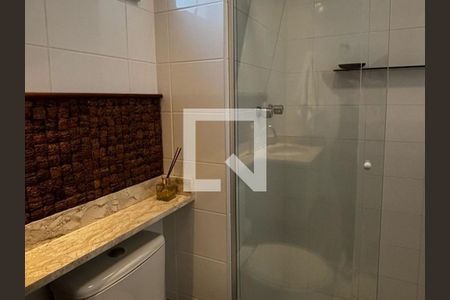 Banheiro da Suíte de apartamento à venda com 2 quartos, 74m² em Campo Belo, São Paulo