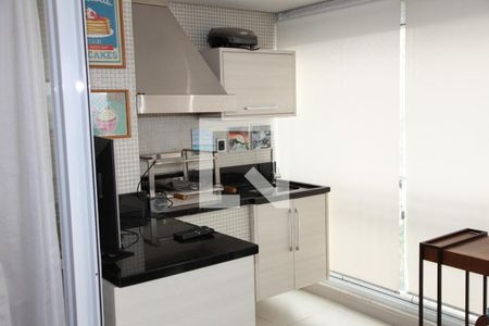 Varanda gourmet de apartamento à venda com 3 quartos, 133m² em Várzea da Barra Funda, São Paulo