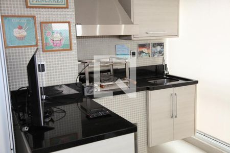 Varanda gourmet de apartamento à venda com 3 quartos, 133m² em Várzea da Barra Funda, São Paulo