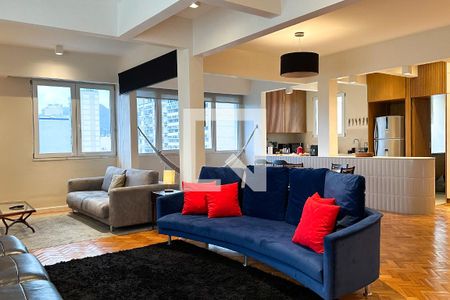 Sala de apartamento à venda com 3 quartos, 194m² em Ipanema, Rio de Janeiro