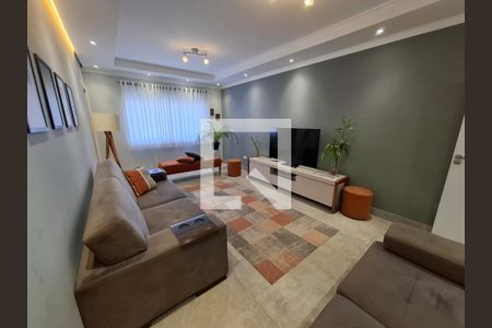 Sala de casa à venda com 3 quartos, 211m² em Vila Assunção, Santo André