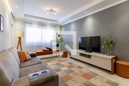 Sala de casa à venda com 3 quartos, 211m² em Vila Assunção, Santo André