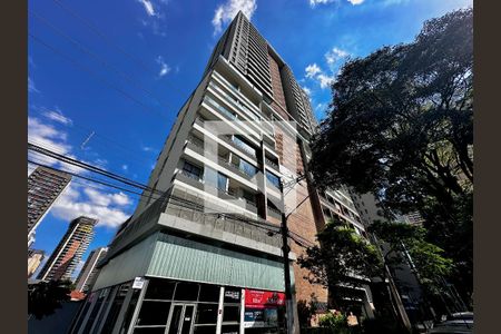 Fachada de kitnet/studio para alugar com 1 quarto, 24m² em Itaim Bibi, São Paulo