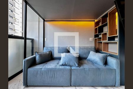 Sala de kitnet/studio para alugar com 1 quarto, 24m² em Itaim Bibi, São Paulo